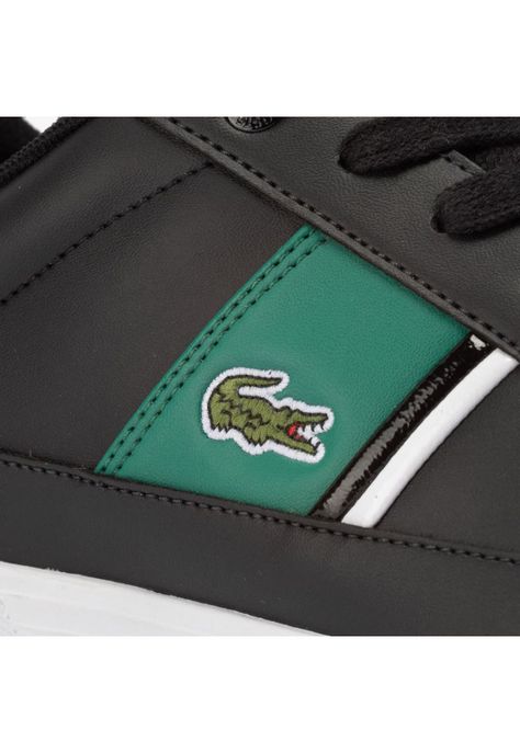 Zapatilla Urbana Lacoste  Hombre Negro-5