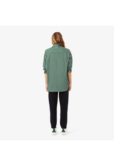Jogger Buzo Mujer Algodón Lacoste XF7077 Negro-1