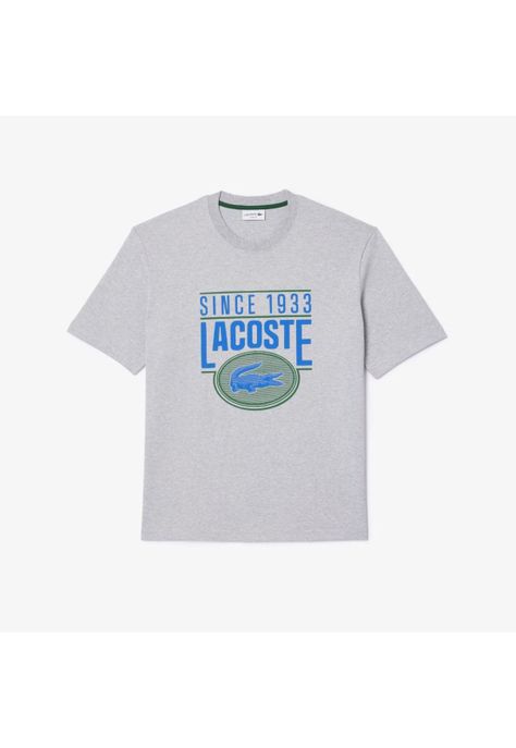 Polera Lacoste TH7315 Hombre Gris-2