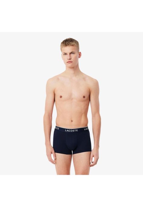 Boxers Algodón Hombre Lacoste 5H1297 Azul-1