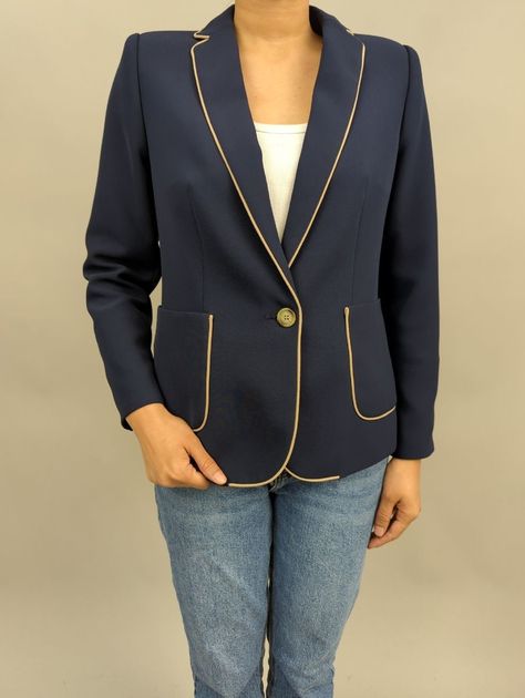 Blazer Paulina Sanhueza Talla M (7088)-0