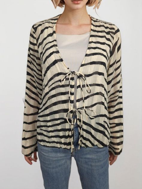 Cardigan H&M Talla M (6097)-0