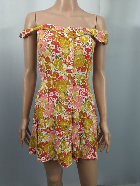 Vestido Forever 21 Talla S (1019)-1
