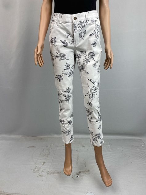 Jeans White House Black Market Talla M (6081)-1