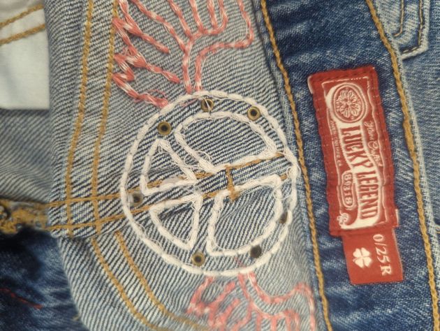 Jeans Lucky Brand Talla M (4019)-3