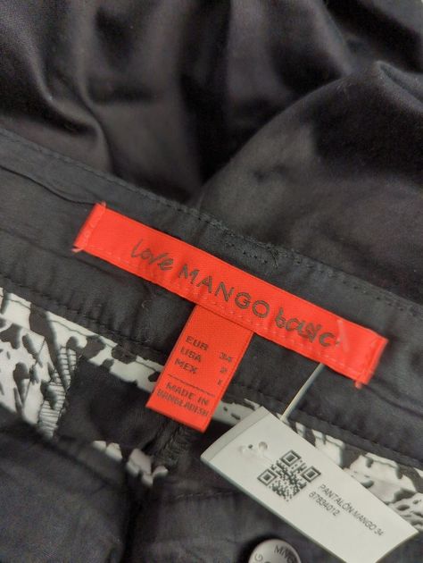 Pantalón Mango Talla 34 (4012)-3