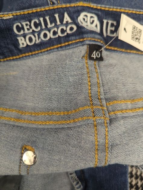 Jeans Cecilia Bolocco Talla L (5033)-3