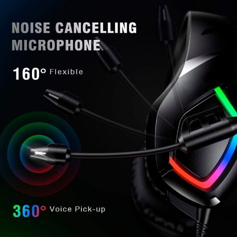 Audifonos Gamer Onikuma K1-B RGB Black-4