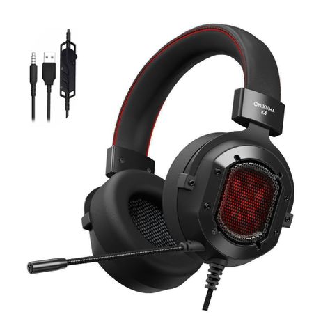 Audifonos Gamer Onikuma K3 RGB Black-0