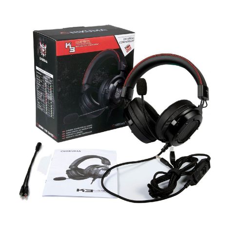 Audifonos Gamer Onikuma K3 RGB Black-2