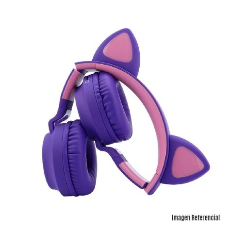 Audifonos Inalambricos Bluetooth Cat 28C Azul Rey-2