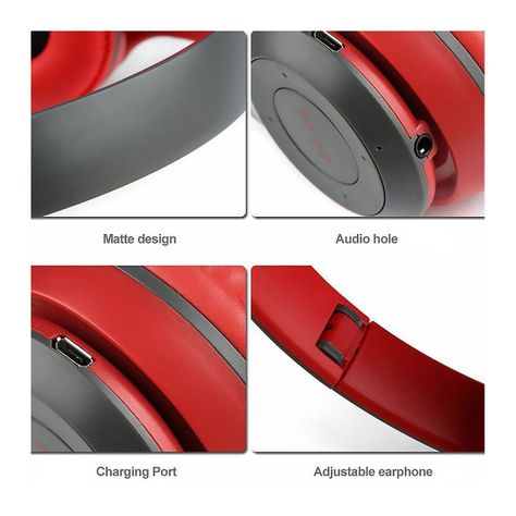 Audifonos Bluetooth P47 FM TF Microfono Negro-2