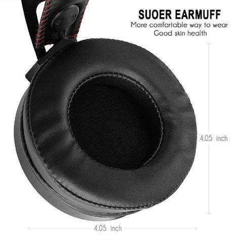 Audifonos Gamer Onikuma M180 Pro Rojo-4