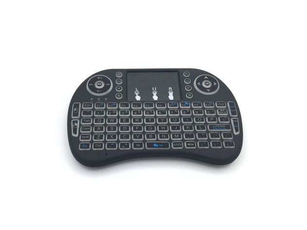 Mini Teclado Inalámbrico Retroiluminado RGB-3