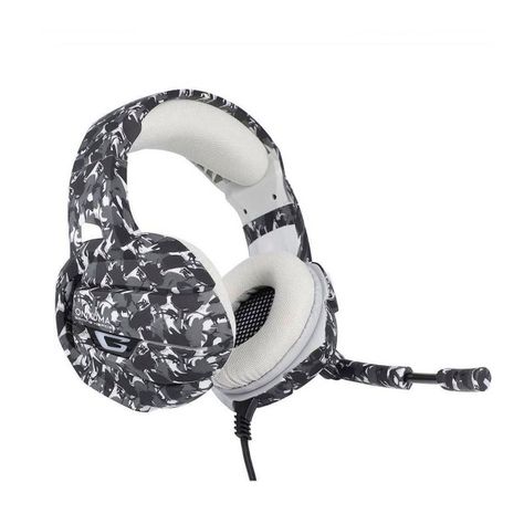 Audifonos Gamer Onikuma K5 Camouflage Gris-1