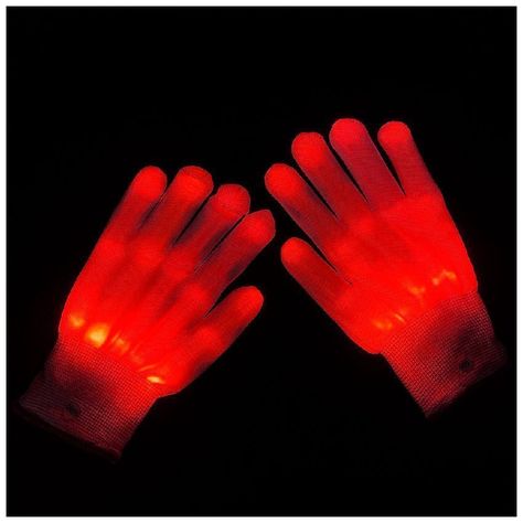 Kit Tiktoker Aro Led RGB + Guantes + Lentes Neon-1