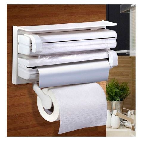 Dispensador Portarollos Triple Toalla Alum Film-1