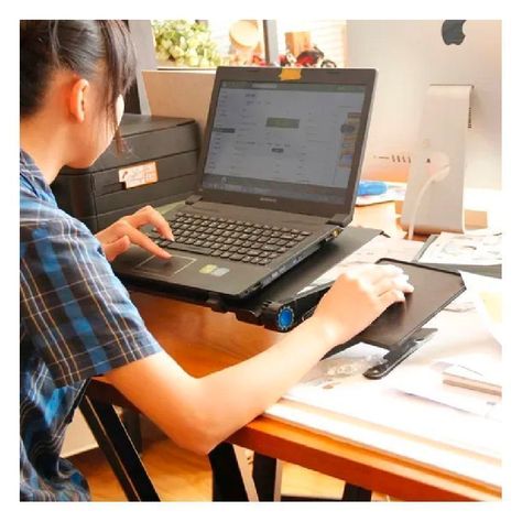 Mesa Plegable Portatil Notebook 2 Fanscooler T8-3