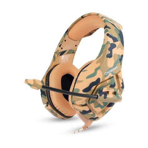 Audifonos Gamer Onikuma K1 B Camouflage Yellow-2