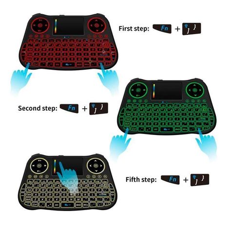 Mini teclado Retroiluminado Modelo 2021 Pro-2