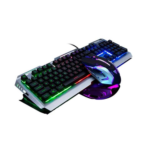 Teclado + Mouse Gamer BUMB-V1 Led Negro-0