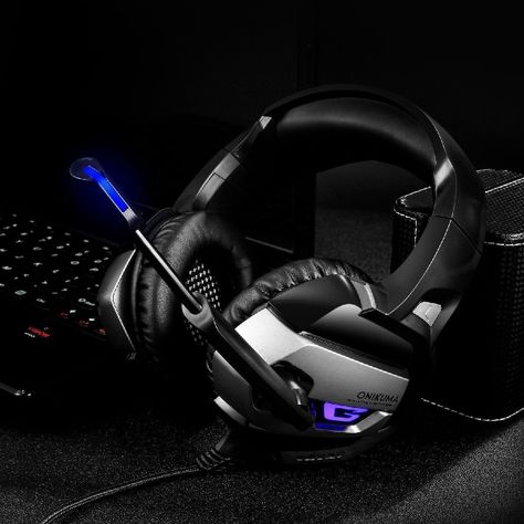 Audifonos Gamer Onikuma K5 Black Grey-4