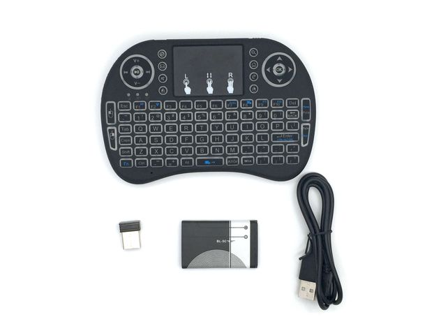 Mini Teclado Inalámbrico Retroiluminado i8-3
