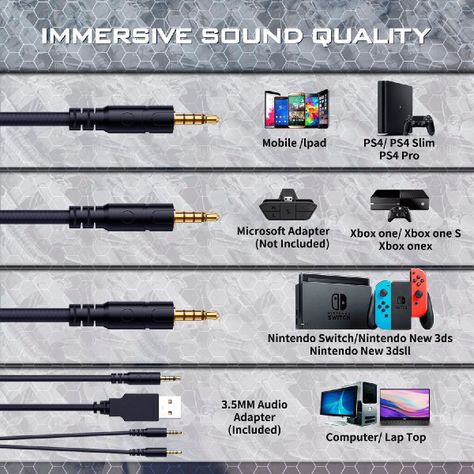 Audifonos Gamer Onikuma K19 Cammo-Guns-2