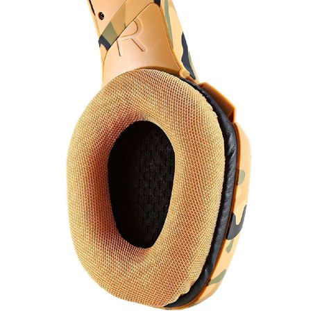Audifonos Gamer Onikuma K1-B Camouflage Yellow-2