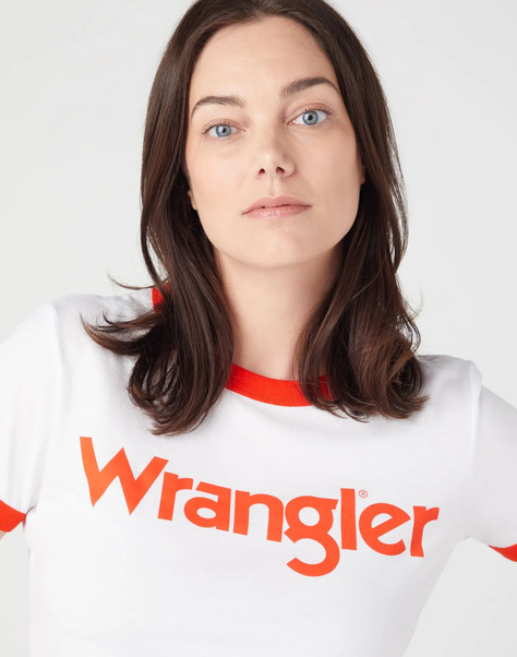 Polera Regular Fit Ringer Tee Blanco-3