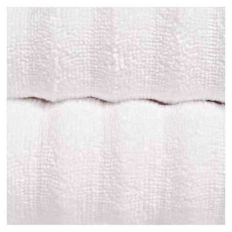 Set 2 toallas de mano + 2 toallones de baño diseño Ola, color blanco-1