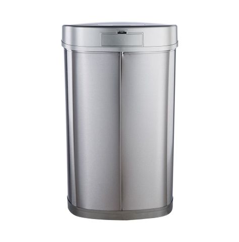 Basurero Automatico Papelera Inteligente Sensor 50 Lts Silver-4