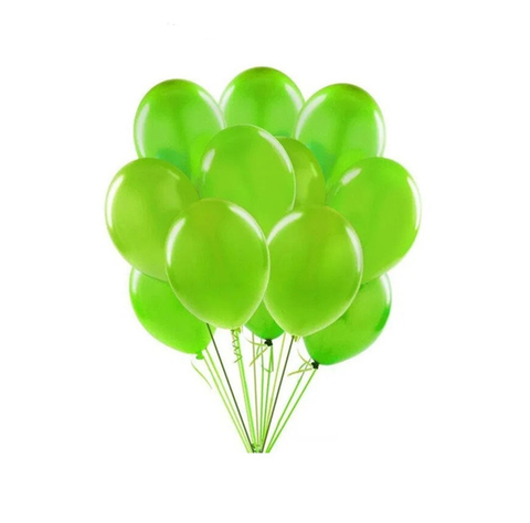 Set De 100 Globos Verde Pistacho-0