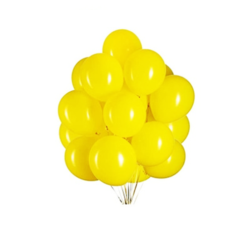 Set De 100 Globos Amarillos-0