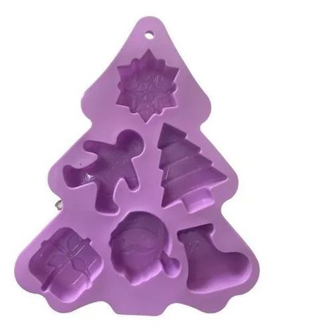 Molde de Silicona Navidad Arbol-2