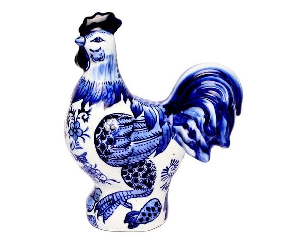 Adorno de Porcelana FY 202276 Gallo 7"-0