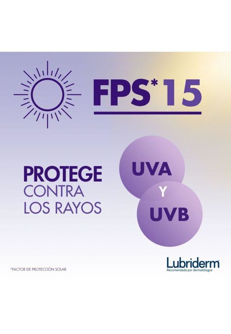 Lubriderm UV-15 Protección Solar x 400ml-2