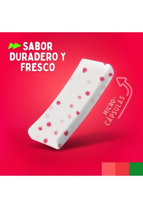 Chicle Trident® Sabor Sandia Sin Azúcar Pack 18x5 un c/u-1