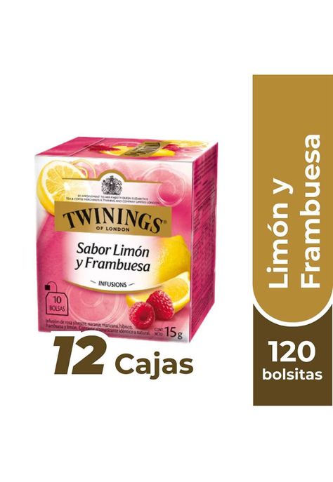 Twinings Té Limón / Frambuesa x120 Bolsitas-0