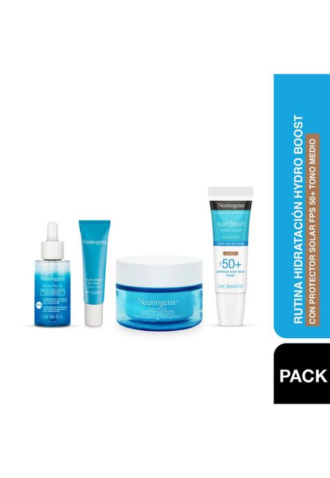 Rutina Hidratación Hydro Boost + Protector Solar Tono Medio-0