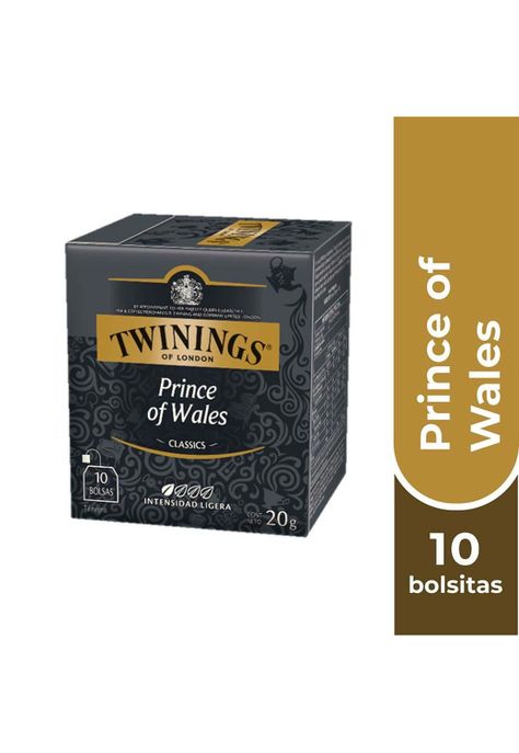 Twinings Té Prince Of Wales (etiqueta negra) x 10 Bolsitas-0