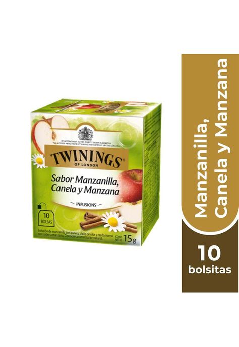 Twinings Té Manzana / Canela / Manzanilla x 10 Bolsitas-0
