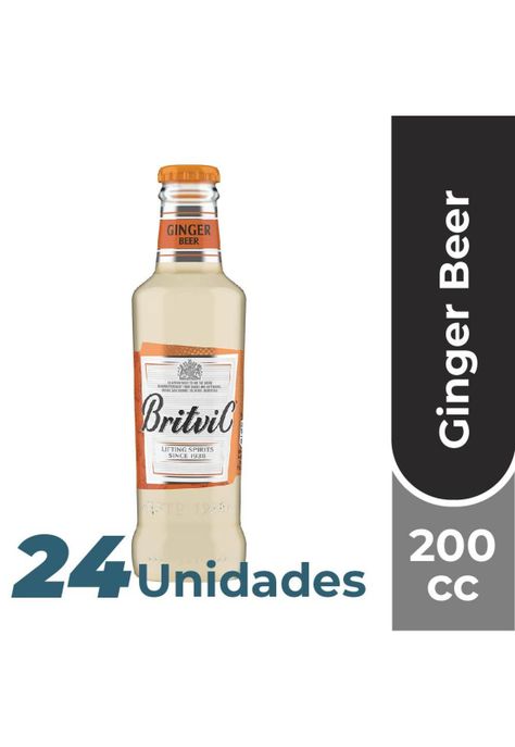 Ginger Beer Britvic 24 Botellas X 200 Cc-0