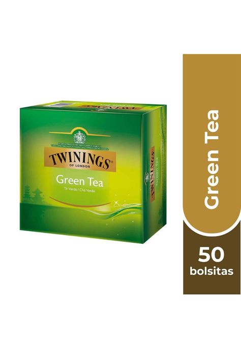 Twinings Té Verde Puro x 50 Bolsitas-0
