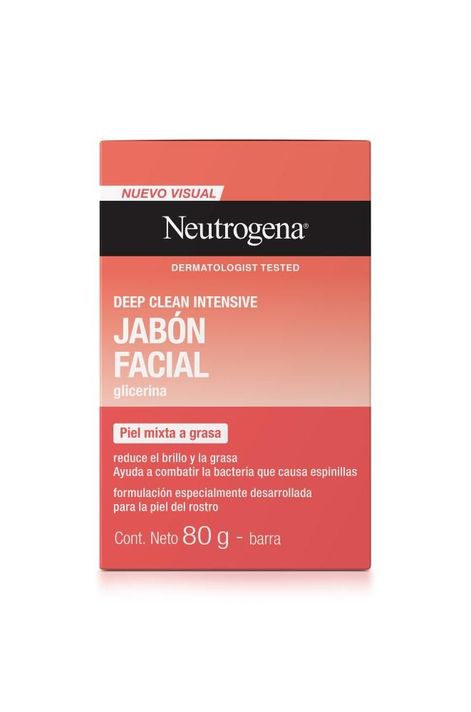 Jabón Facial En Barra Neutrogena® Deep Clean Intensive® 80G-1