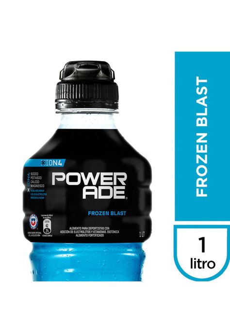 Isotónica Powerade Frozen Blast Botella 1L x 6-0