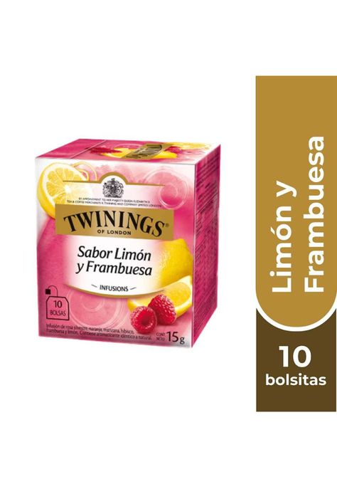 Twinings Té Limón / Frambuesa x 10 Bolsitas-0