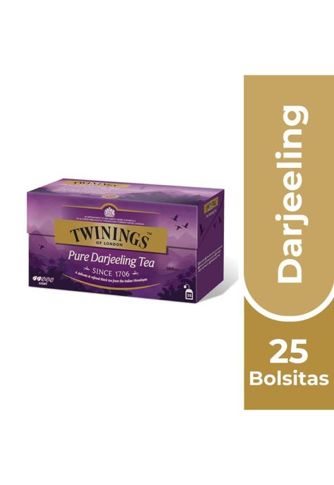 Twinings Pure Darjeeling x 25 Bolsitas-0