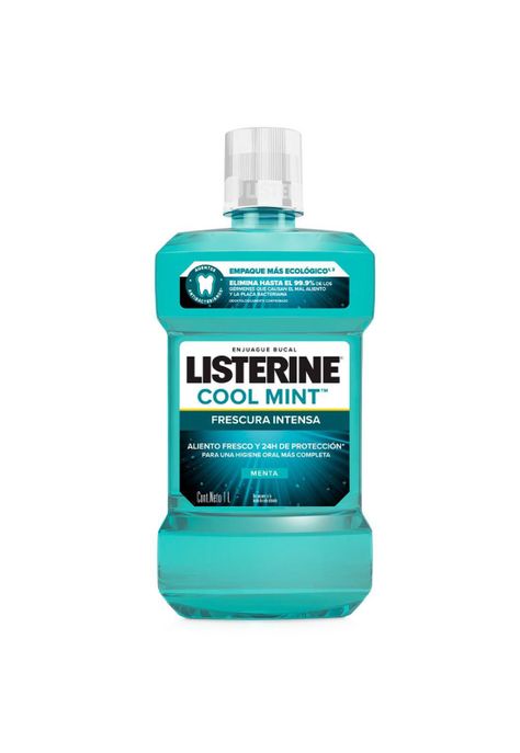 Enjuague bucal LISTERINE® Cool Mint Con Alcohol 1 L-3