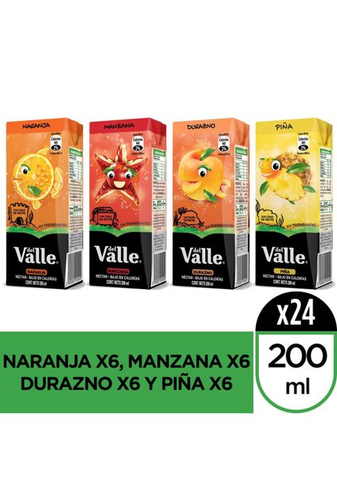 Andina del Valle 24 Cajitas Mix Sabores 200cc-0